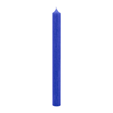 25 Stabkerzen Blau, 250/22 mm, KERZENFARM HAHN, durchgefärbt, Brenndauer 12h