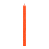 25 Stabkerzen Orange, 250/22 mm, KERZENFARM HAHN, durchgefärbt, Brenndauer 12h