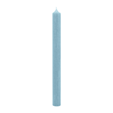 25 Stabkerzen Taubenblau, 250/22 mm, KERZENFARM HAHN, durchgefärbt, Brenndauer 12h