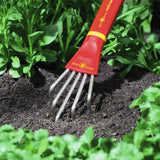 WOLF-Garten, Kralle LF-M-ZM 015, multi-star® Hacke, Gartengeräte, Rot-Gelb, 6,5 cm - luterne.shop
