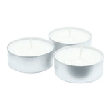 Maxilichter, weiß, WENZEL, 30/56 mm, mit Aluminiumhülle, Brenndauer ca. 10 Std., 16 Stück - luterne.shop
