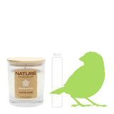 NATURE INSPIRATION, Duftkerze im Glas, Exotic Rose, 100% NATURAL WAX, 85/70 mm, Brenndauer ca. 25h - luterne.shop