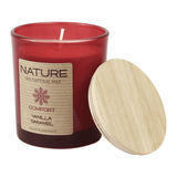NATURE COMFORT, Duftkerze im Glas, Vanilla Caramel, 100% NATURAL WAX, 85/70 mm, Brenndauer ca. 25h - luterne.shop