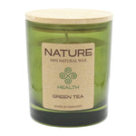 NATURE Duftkerze im Glas Green Tea, 85/70 mm, WENZEL, Brenndauer 25h