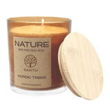 NATURE EARTH, Duftkerze im Glas, Nordic Trees, 100% NATURAL WAX, 85/70 mm, Brenndauer ca. 25h - luterne.shop