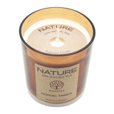NATURE EARTH, Duftkerze im Glas, Nordic Trees, 100% NATURAL WAX, 85/70 mm, Brenndauer ca. 25h - luterne.shop