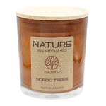 NATURE Duftkerze im Glas Nordic Trees, 85/70 mm, WENZEL, Brenndauer 25h