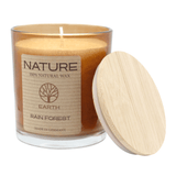 NATURE EARTH, Duftkerze im Glas, Rain Forest, 100% NATURAL WAX, 85/70 mm, Brenndauer ca. 25h - luterne.shop
