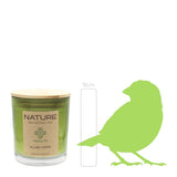 NATURE HEALTH, Duftkerze im Glas, Aloe Vera, 100% NATURAL WAX, 85/70 mm, Brenndauer ca. 25h - luterne.shop