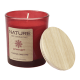 NATURE COMFORT, Duftkerze im Glas, Winter Dreams, WENZEL-Kerzen, 100% NATURAL WAX, 85/70 mm, Brenndauer ca. 25h - luterne.shop