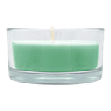Glasschale Outdoor mit Dochtkerze, Outdoor Kerze, Smaragd, WENZEL, 150/80 mm, Brenndauer ca. 20h - luterne.shop
