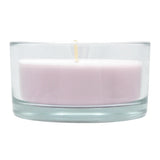 Glasschale Outdoor mit Dochtkerze, Outdoor Kerze, Antikrosa, WENZEL, 150/80 mm, Brenndauer ca. 20h - luterne.shop