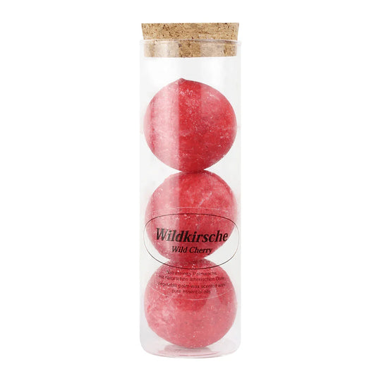 Duftwachs, Wildkirsche, 100% pflanzliches Stearin, mit reinen ätherischen Ölen, KERZENFARM HAHN, 6 Stück