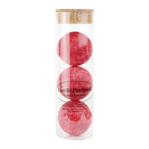 Duftwachs, Vanille-Patchouli, 100% pflanzliches Stearin, mit reinen ätherischen Ölen, KERZENFARM HAHN, 6 Stück - luterne.shop