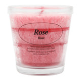 Duftkerze im Glas, Rose, 100% pflanzliches Stearin, KERZENFARM HAHN, mit reinen ätherischen Ölen, Brenndauer ca. 24h - luterne.shop