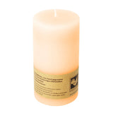Stumpenkerze aus Paraffin, Creme, 50/90 mm, KERZENFARM HAHN, Brenndauer ca. 29h - luterne.shop