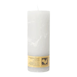 Stumpenkerze aus Paraffin, Elfenbein, Country, 70/190 mm, KERZENFARM HAHN, Brenndauer ca. 72h - luterne.shop