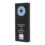 Stearin-Teelichte, 18/38 mm, Blau, KERZENFARM HAHN, Brenndauer ca. 4h, 10 Stück pro Verpackung