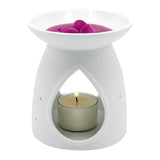 Duftlampe/ Duftstövchen aus Porzellan, Schmetterling, KERZENFARM HAHN, H105 x Ø90 mm - luterne.shop