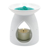 Duftlampe/ Duftstövchen aus Porzellan, Engel, KERZENFARM HAHN, H105 x Ø90 mm - luterne.shop