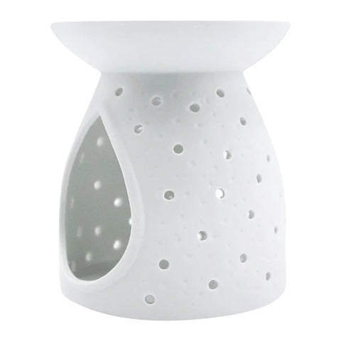 Duftlampe/ Duftstövchen aus Porzellan, Sternenhimmel, KERZENFARM HAHN, H105 x Ø90 mm - luterne.shop