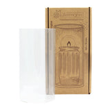 Grablampenschutzglas für große Grabkerzen, hitzebeständig, Müllermann, 155/75 mm - luterne.shop