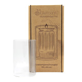 Grablampenschutzglas für kleine Grabkerzen, hitzebeständig, Müllermann, 100/65 mm - luterne.shop