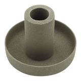 Kerzenhalter für Stabkerzen, staubig grün, H40/Ø50 mm, Ib Laursen - luterne.shop