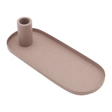 Kerzenhalter für Stabkerzen, Oval, Malva, Ib Laursen - luterne.shop