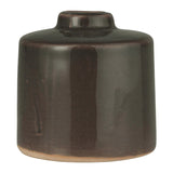 Kerzenhalter aus Keramik für Stabkerzen mit Ø22 mm, Soil, H80/Ø78 mm, Ib Laursen - luterne.shop
