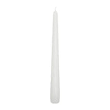 Spitzkerzen, Weiß, BOLSIUS, 24/250 mm, Brenndauer ca. 8h, Box mit 30 Stück - luterne.shop
