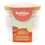 TRUE JOY, Duftkerze im Glas, Oriental Softness, mit veganem Wachs, BOLSIUS, 66/83 mm, Brenndauer ca. 21h - luterne.shop