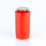 GRAFEN-Kompoöllicht, 30% Ölgehalt, Rot, Nr. 73, Brenndauer ca. 6 Tage, 136/68mm, Karton mit 20 Stück - luterne.shop