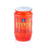 AETERNA-Öllicht, 100% reines Pflanzenöl, Rot, Nr. 3, Brenndauer 3 Tage, 98/58 mm, Karton mit 20 Stück - luterne.shop