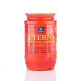 AETERNA-Öllicht, 100% reines Pflanzenöl, Rot, Nr. 3, Brenndauer 3 Tage, 98/58 mm, Karton mit 20 Stück - luterne.shop