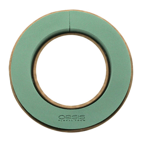 Steckschaum-Kranz, OASIS® BIOLIT®, Ø32 cm, Lieferumfang 2 Stück, Grabschmuck, Grabdekoration - luterne.shop