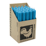 Stabkerzen Petrol, 180/22 mm, KERZENFARM HAHN, Brenndauer 8h, 25 St.